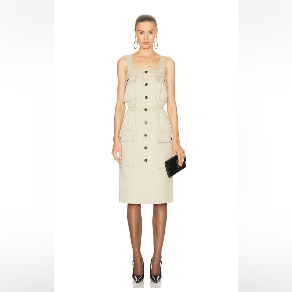 Saint Laurent Utility Cargo Dress